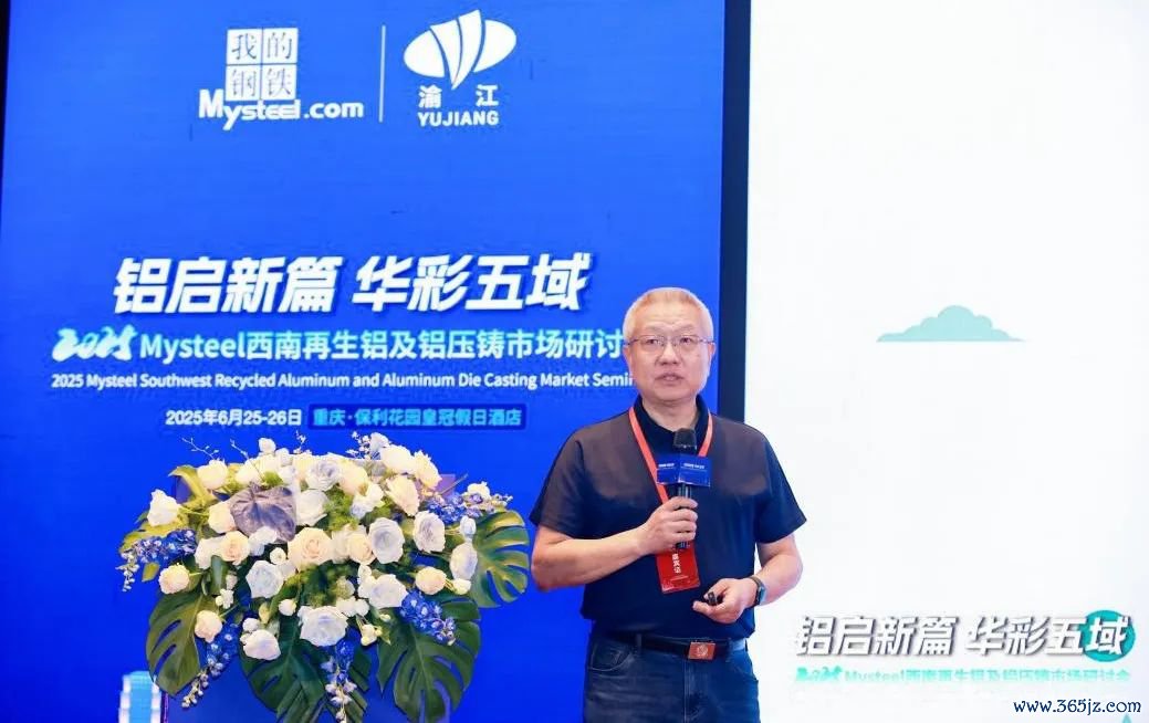 图：中国有色金属工业协会再生金属分会副会长刘巍